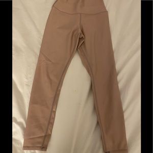 ALO yoga tights -S- blush